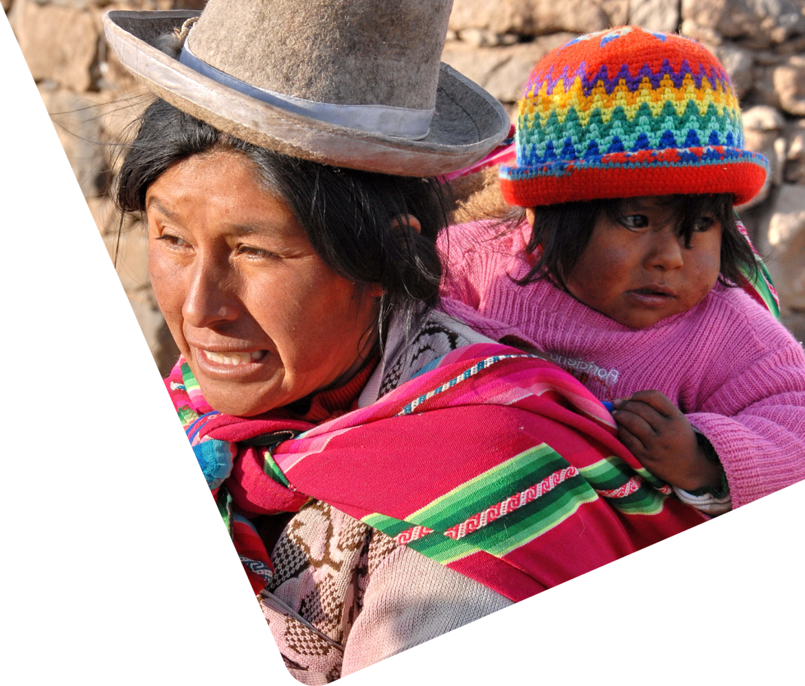 Peruvian mother and child